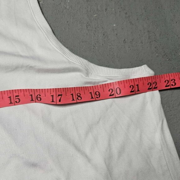 Hyba White Loose Fit Workout Tank XL - Picture 4 of 6